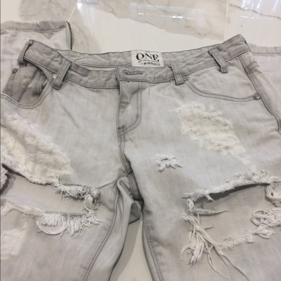 One Teaspoon Trashed Free Birds - Picture 6 of 7